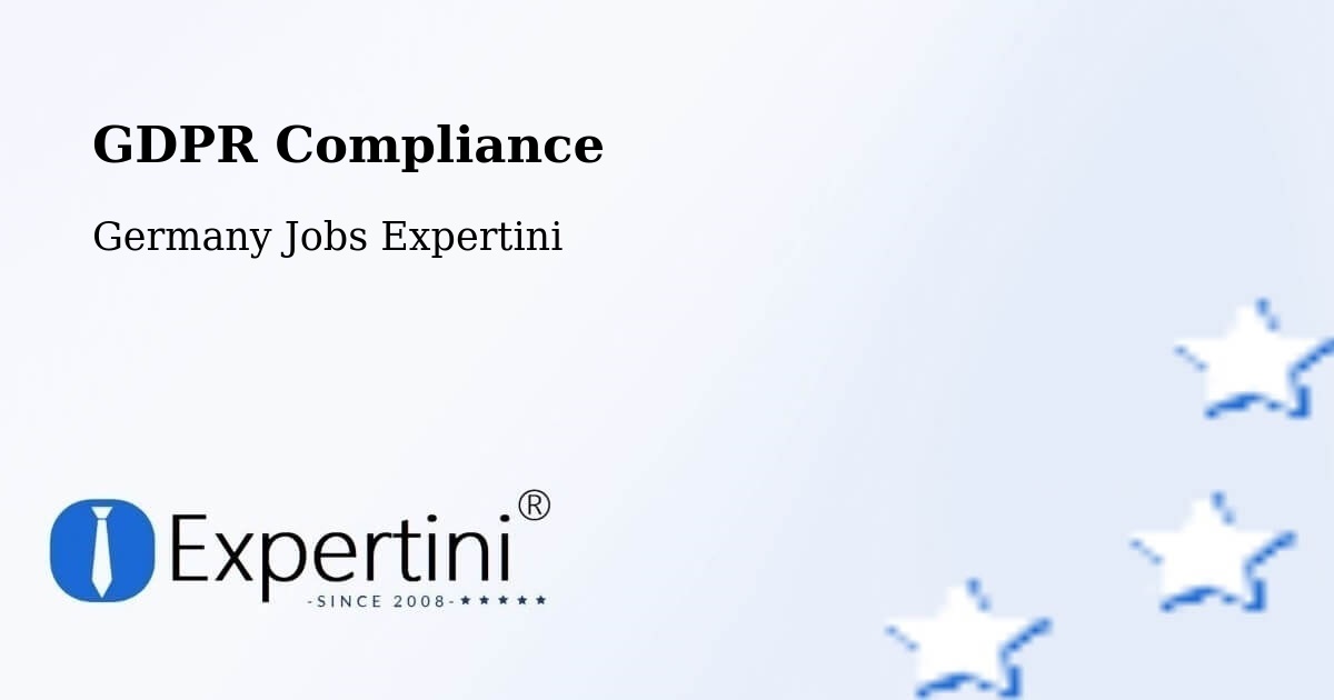 EU GDPR Compliance Statement – Arpke - Germany Jobs Expertini